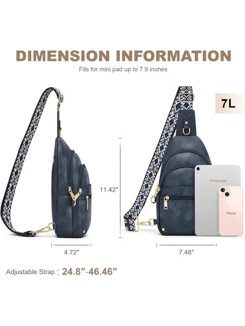 Stylish Anti-Theft Crossbody Bag for Women | RFID Travel Sling Purse